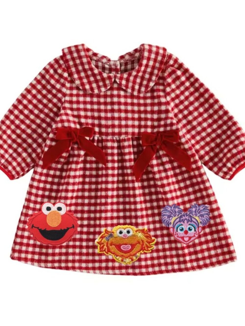 Sesame Street Dress Birthday Outfit Zoe Clothes Elmo Abby Cadabby Dress